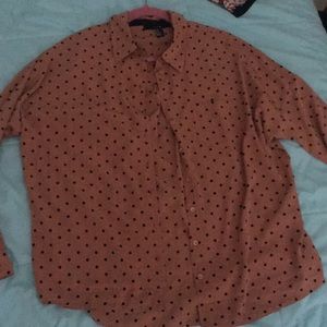 Forever 21 Button Down Blouse